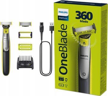 Тример|Електростанок для обличчя та тіла Philips OneBlade QP2834/20 t229 фото