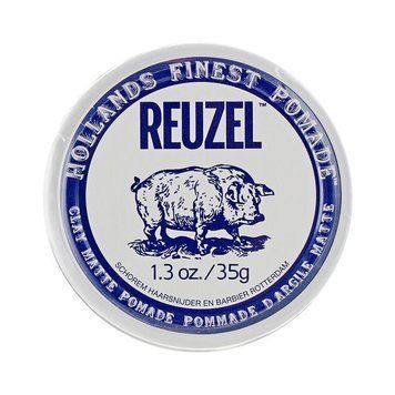 Мужская Глина для укладки волос Reuzel Clay Matte Pomade 35 г К97 фото