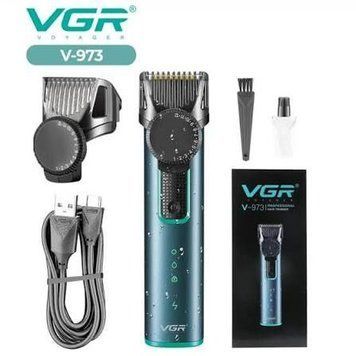 Триммер для стрижки бороди з регулювальною насадкою VGR V-973 t614 фото