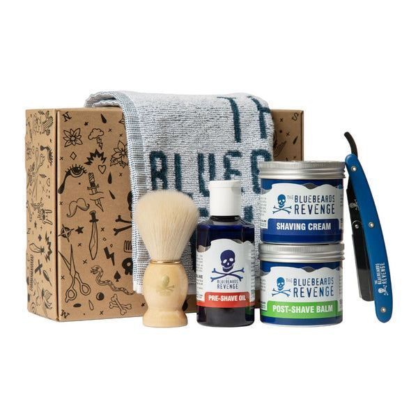 Чоловічий набір для гоління The BlueBeards Revenge Cut-Throat Shaving Set k283 фото