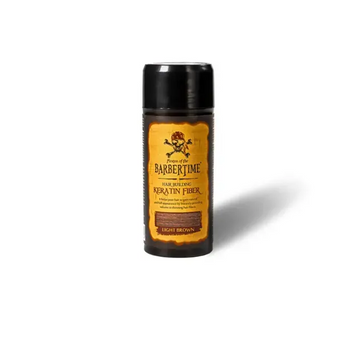 Кератиновий загущувач для волосся Barbertime Hair Building Keratin Fiber (Світло-коричневий) 21 г k1176 фото
