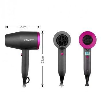 Профессиональный фен для волос с диффузором Kemei KM-9949 F05 фото
