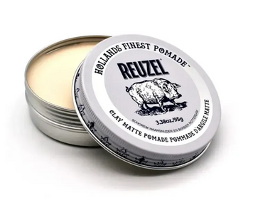 Матовая помада на основе глины для укладки волос Reuzel Clay Matte Pomade 95 g k1679 фото