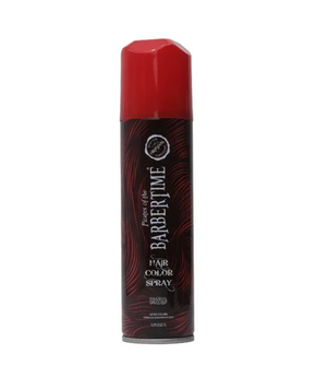 Кольоровий спрей для волосся Barbertime Pro Hair Coloring Mech Spray Red 150 мл k1230 фото