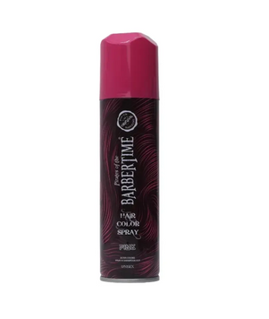 Кольоровий спрей для волосся Barbertime Pro Hair Coloring Mech Spray Pink 150 мл k1131 фото