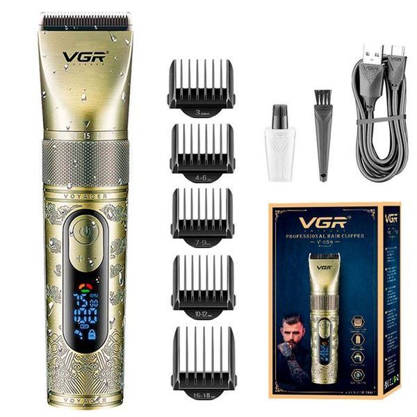 Профессиональная машинка VGR V-659 &mdash; мощь 7500 RPM и полная водозащита IPX7 m672 фото