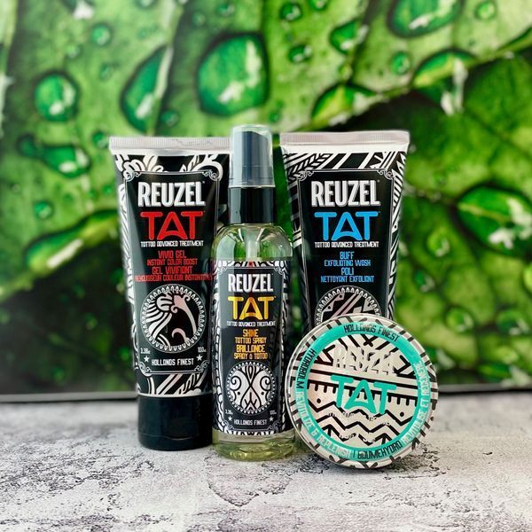 Скраб для татуювань Reuzel Buff Exfoliating Wash 100 мл К100 фото