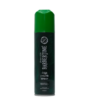 Кольоровий спрей для волосся Barbertime Pro Hair Coloring Mech Spray Green 150 мл k1133 фото