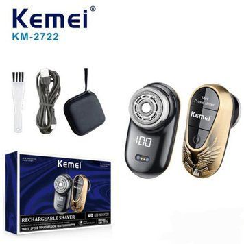 Чоловіча портативна електробритва Kemei KM-2722 e1002 фото