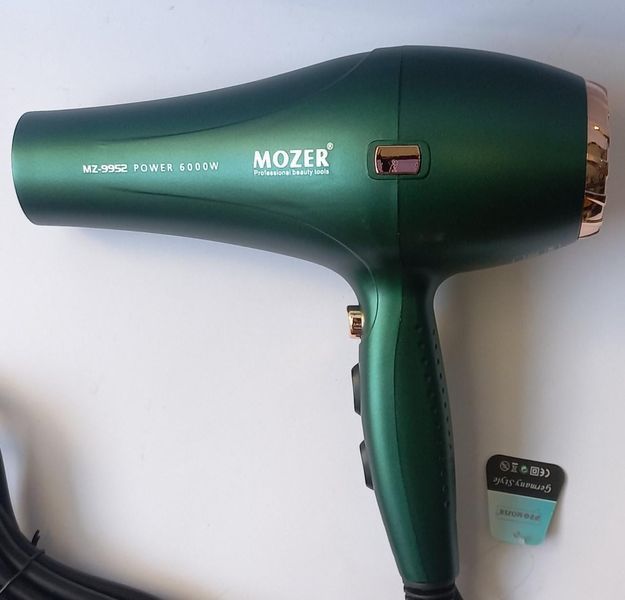 Професійний фен для волосся Mozer MZ-9952 (2400 Вт) f812 фото