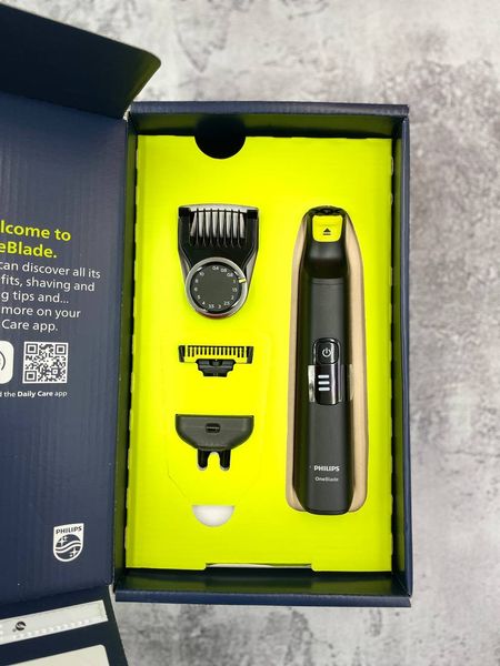 Триммер|Электростанок для глакого бритья Philips OneBlade 360 QP6541/15 t154 фото