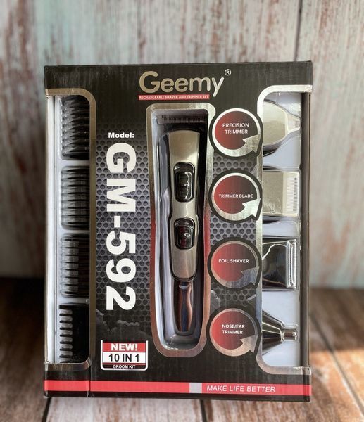 Набір для стрижки 10в1 Geemy GM-592 m014 фото