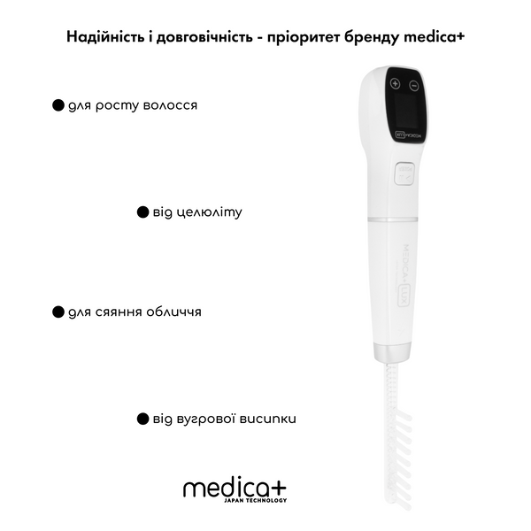 Апарат Дарсонваль MEDICA+ Lux Darsoline 8.0 (Japan) 51003 фото