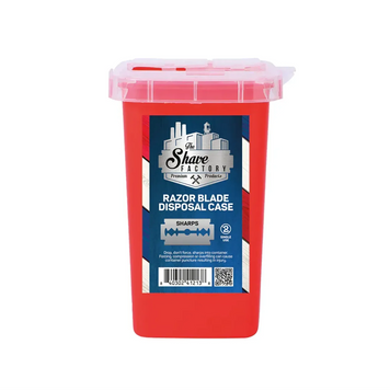 Контейнер (диспенсер) для утилизации использованных лезвий The Shave Factory Blade Disposal Case a1135 фото