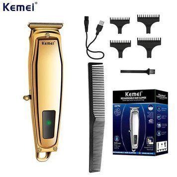 Триммер для стрижки Kemei с LED-дисплеем t196 фото