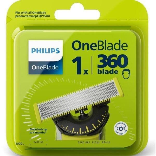 Сменный картридж 360 к Philips OneBlade QP410/50 (1шт) A14 фото