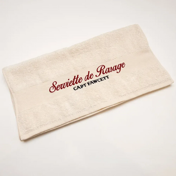 Полотенце для бритья Captain Fawcett Luxurious Shave Towel &mdash; Атмосфера старой Британии k1494 фото