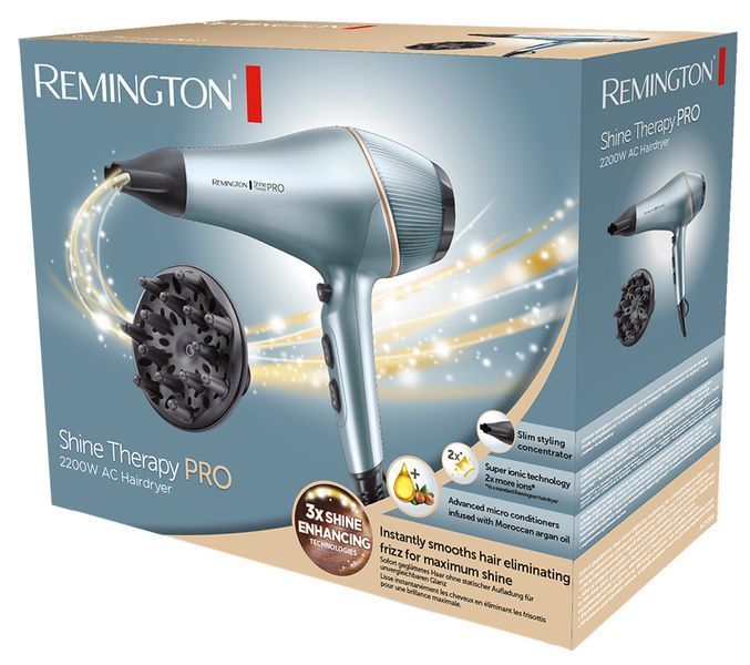 Фен REMINGTON AC9300 Shine Therapy PRO 2200 F54 фото