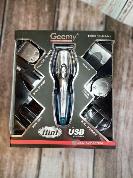 Набір для стрижки 11в1 Geemy GM-562 m018 фото
