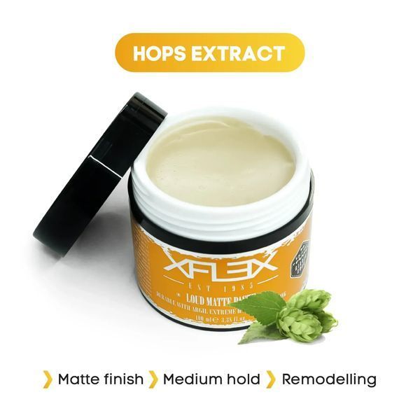 Матова паста для волосся Xflex Loud Matte Paste (100 мл) k1404 фото